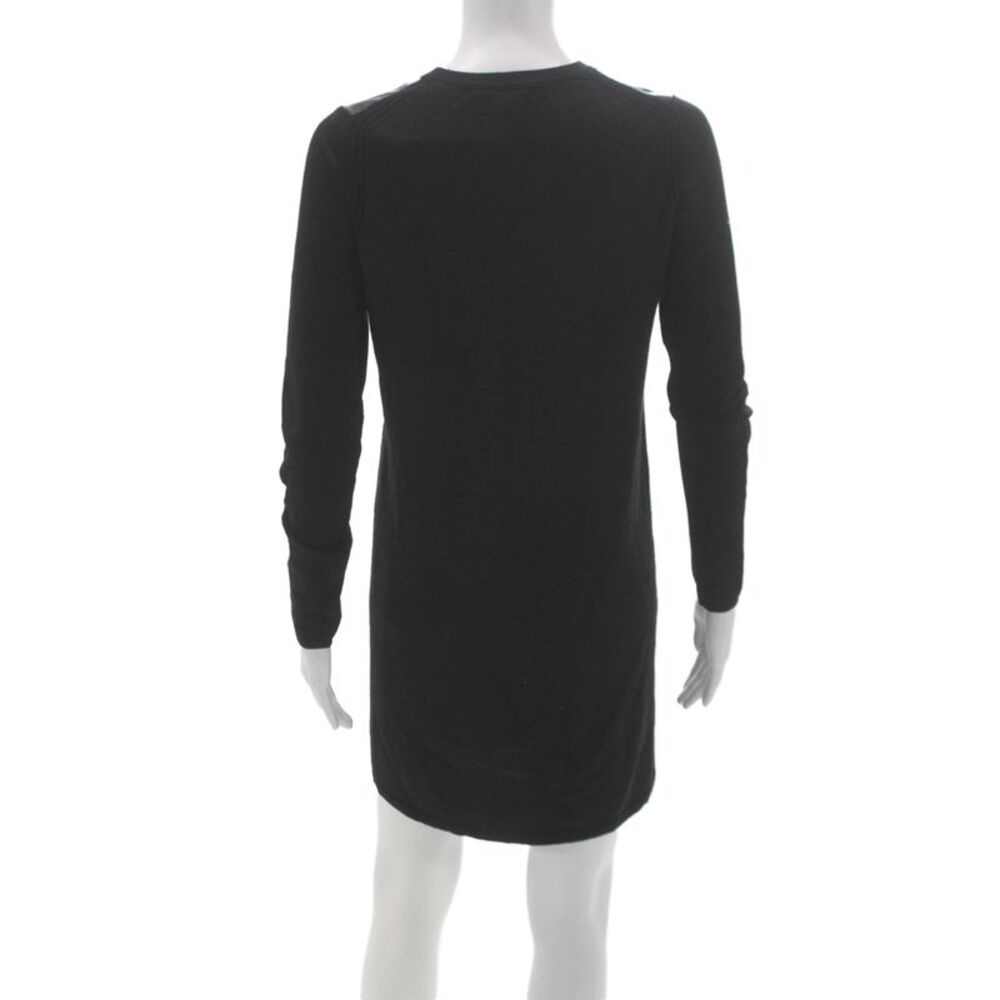 Vince Womens Shift Dress Black Wool Long Sleeve Size XS - Picture 3 of 6